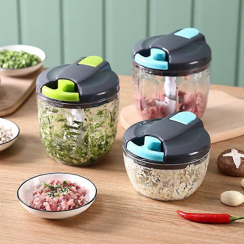 Creative vegetable cutter hand-pulled multi-function meat grinder vegetable shredder Kitchen Dumpling stuffing garlic puller garlic grinder tide