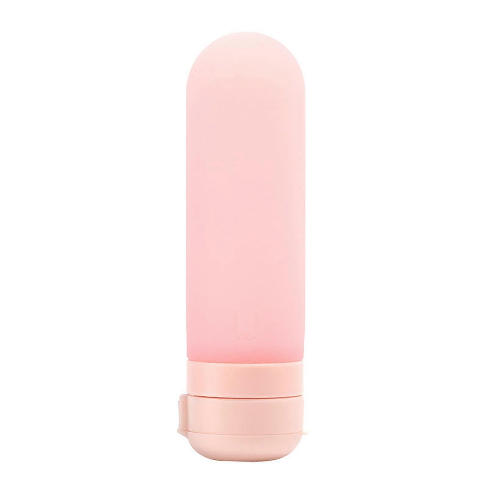 Portable Travel Bottle Refillable Bottle for Lotion Shampoo Shower Gel Container Leak Proof Squeezable Travel Bottles Pink