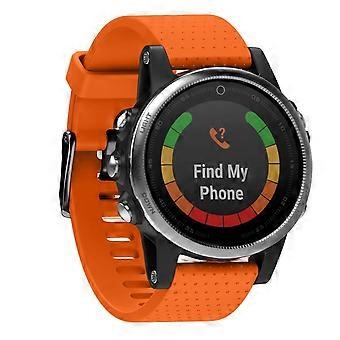 Quick Removable Silicone Wrist Strap for Fenix 5S 20mm