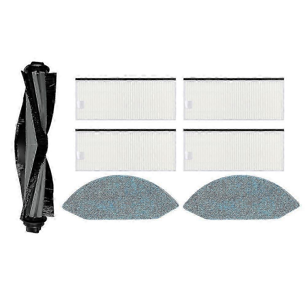 7pcs For Ecovacs U2 Dgn22 Vacuum Filter Main Brush Mop Cloth