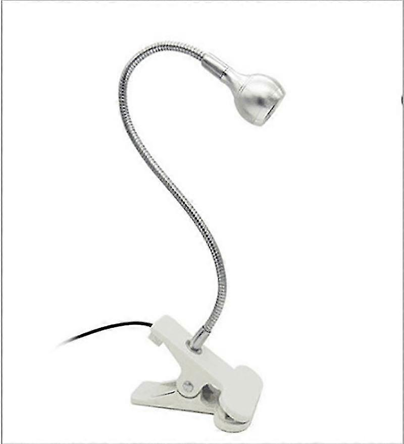 PXCL usb Night Light Computer Light Notebook Usb Light Led Light Keyboard Strong Light Desk Lamp Clip Light Eye Protection Light Usb Light, Silve