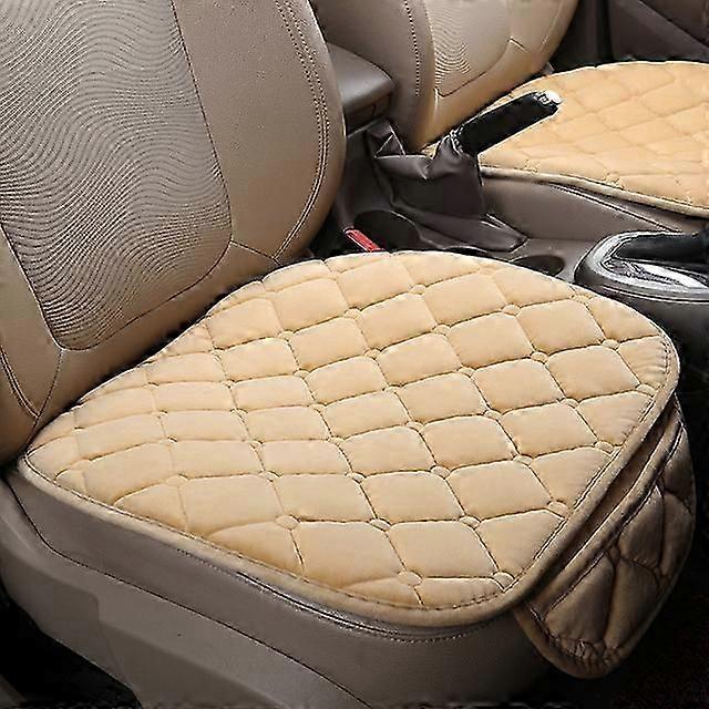 Flocking Cloth Car Seat Cover Protector Universal Front Rear Warm Warm Car Seat Cushion Protector Pad Mat With For Suv Truck