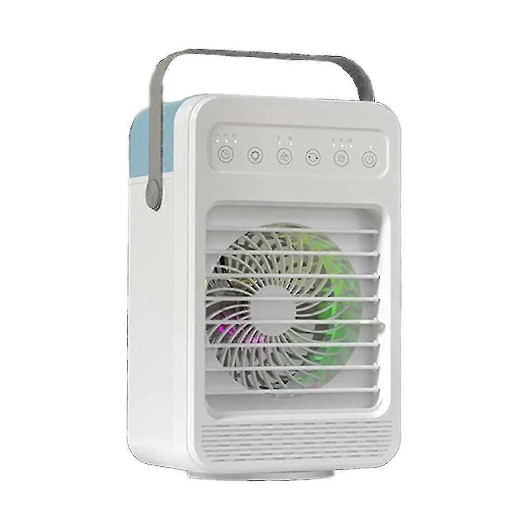 Portable Air Conditioner, 4 In 1 Evaporative Air Cooler With 600ml Water Tank, 2/4/6h Timer 4 Speed
