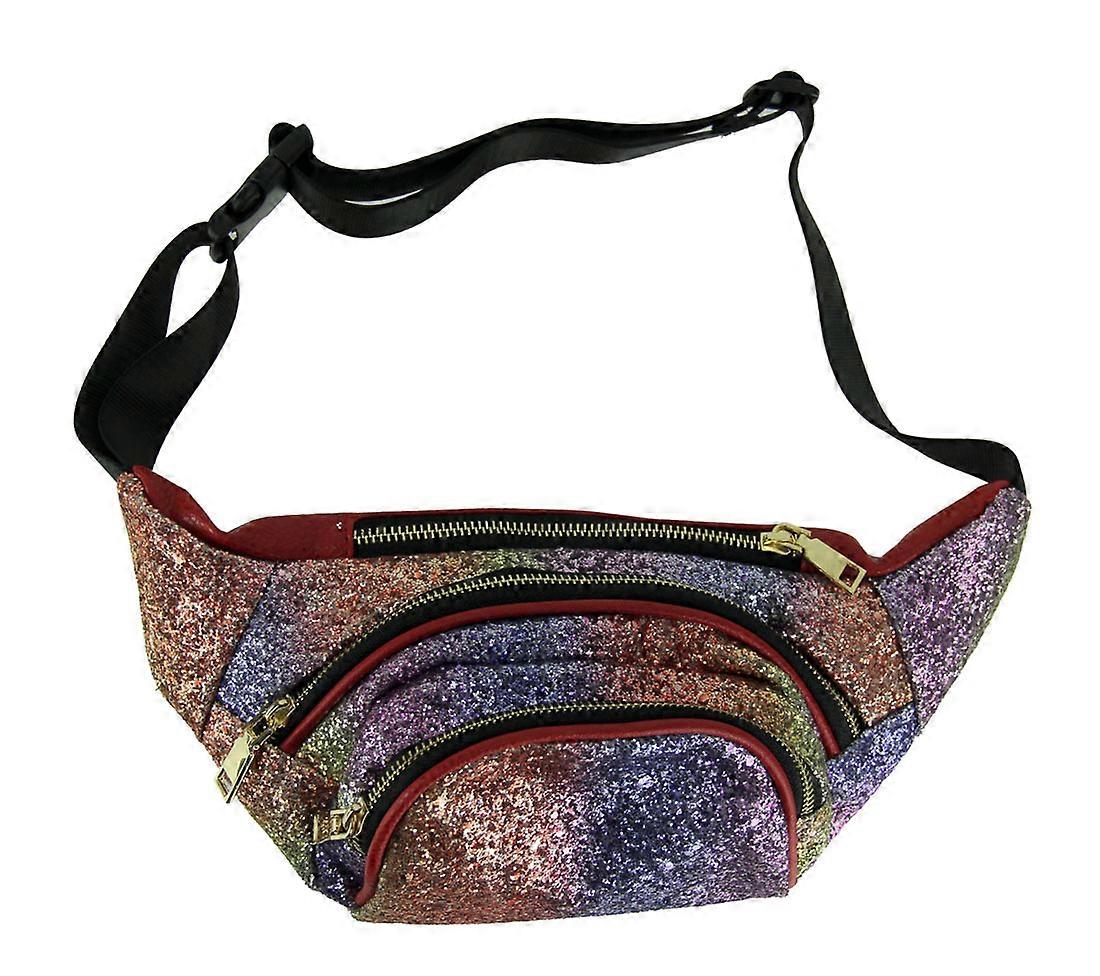 Glitter Party Round Pocket Fanny Pack