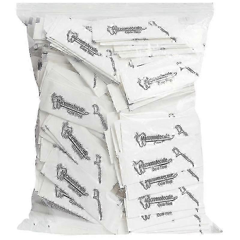 500 stks Dental Floss Stick Dental Floss Individueel Verpakte Wegwerp Floss Stick Floss Pick
