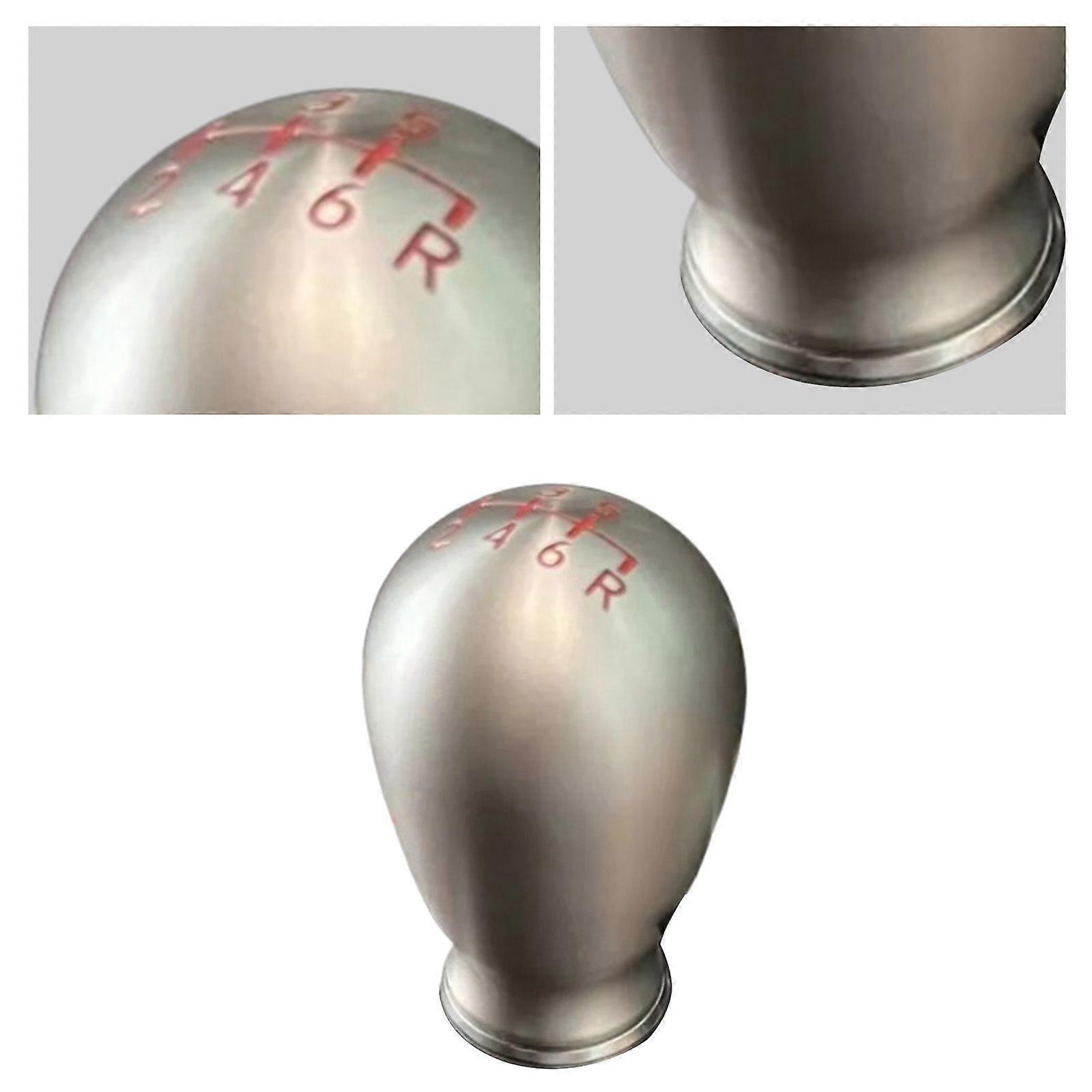 Vattendroppsform Växelknopp 6-växlad M10 * 1,5 växel för Honda Civic Accor TYPE-R