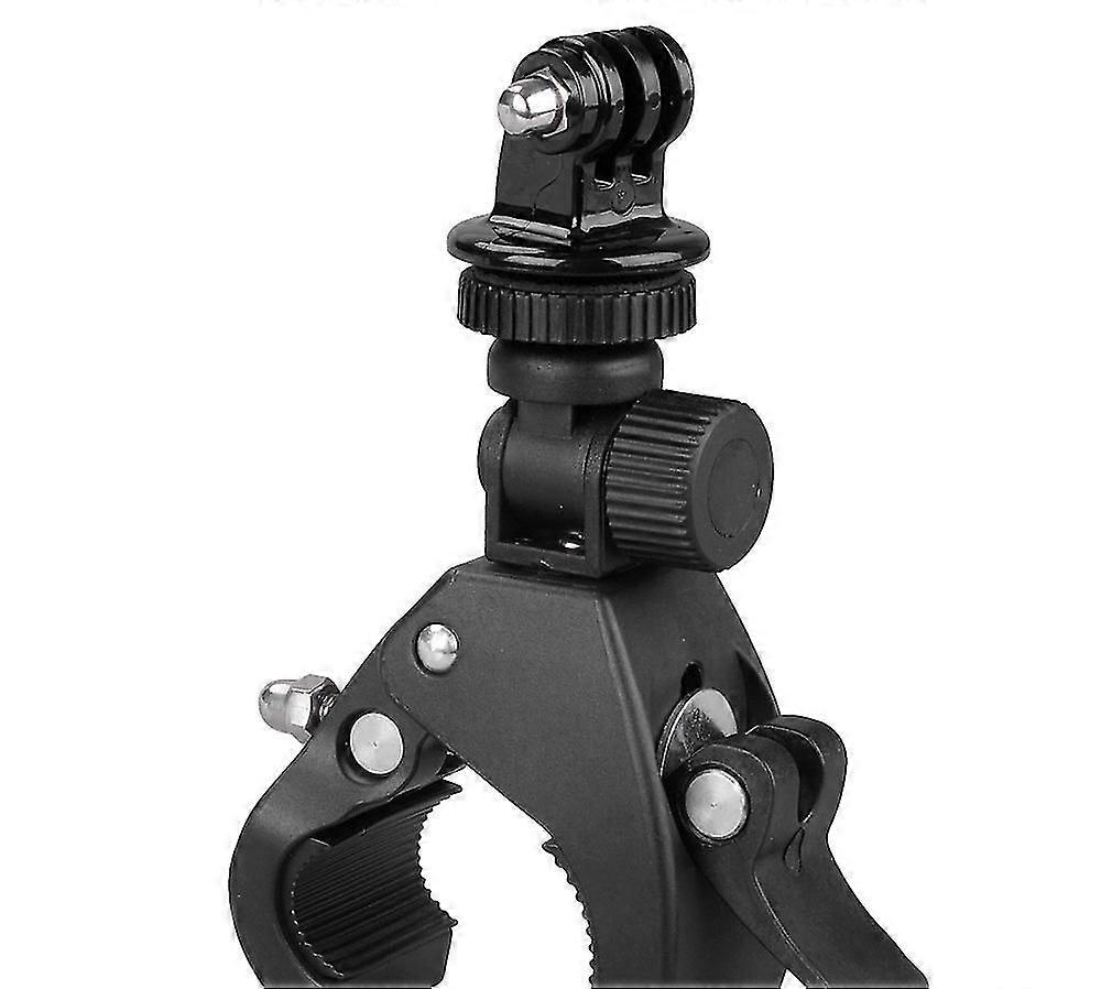 ゴプロ用バイクバイクハンドルバーマウント、カメラメタルクランプマウント1/4 "20 for Goproヒーロー9 8 7 6 5 4セッション3+ 3 2 1、キヤノン、Sjcam、キヤノン、Yic