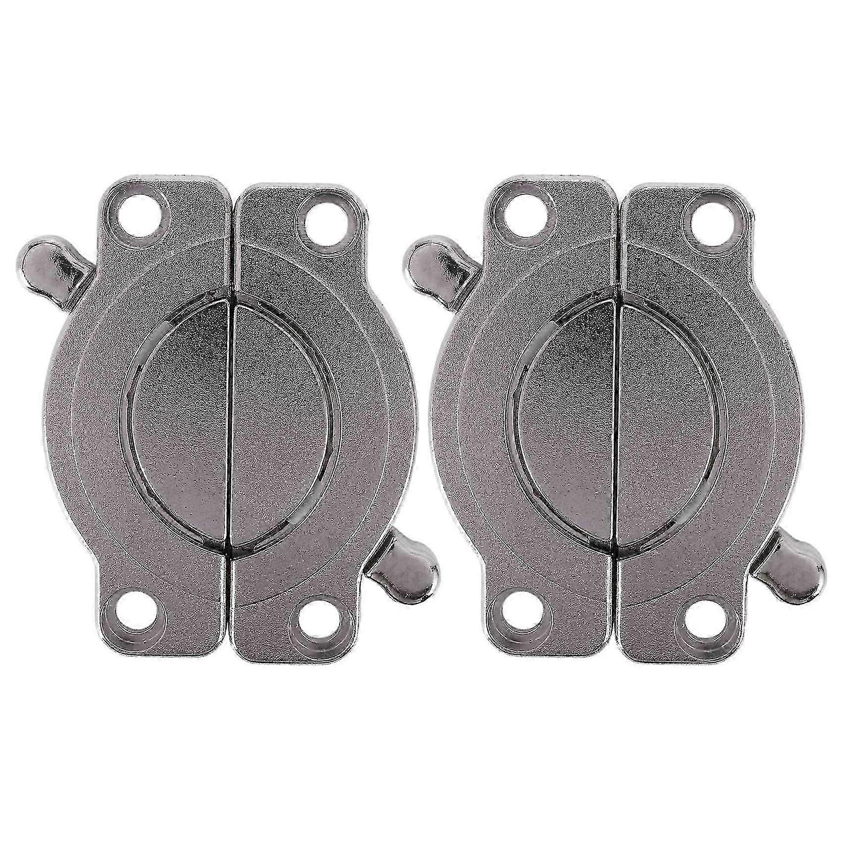 2x Desk Table Top Connector Clamp for Panel Joint, Sturdy Mounting Hardware