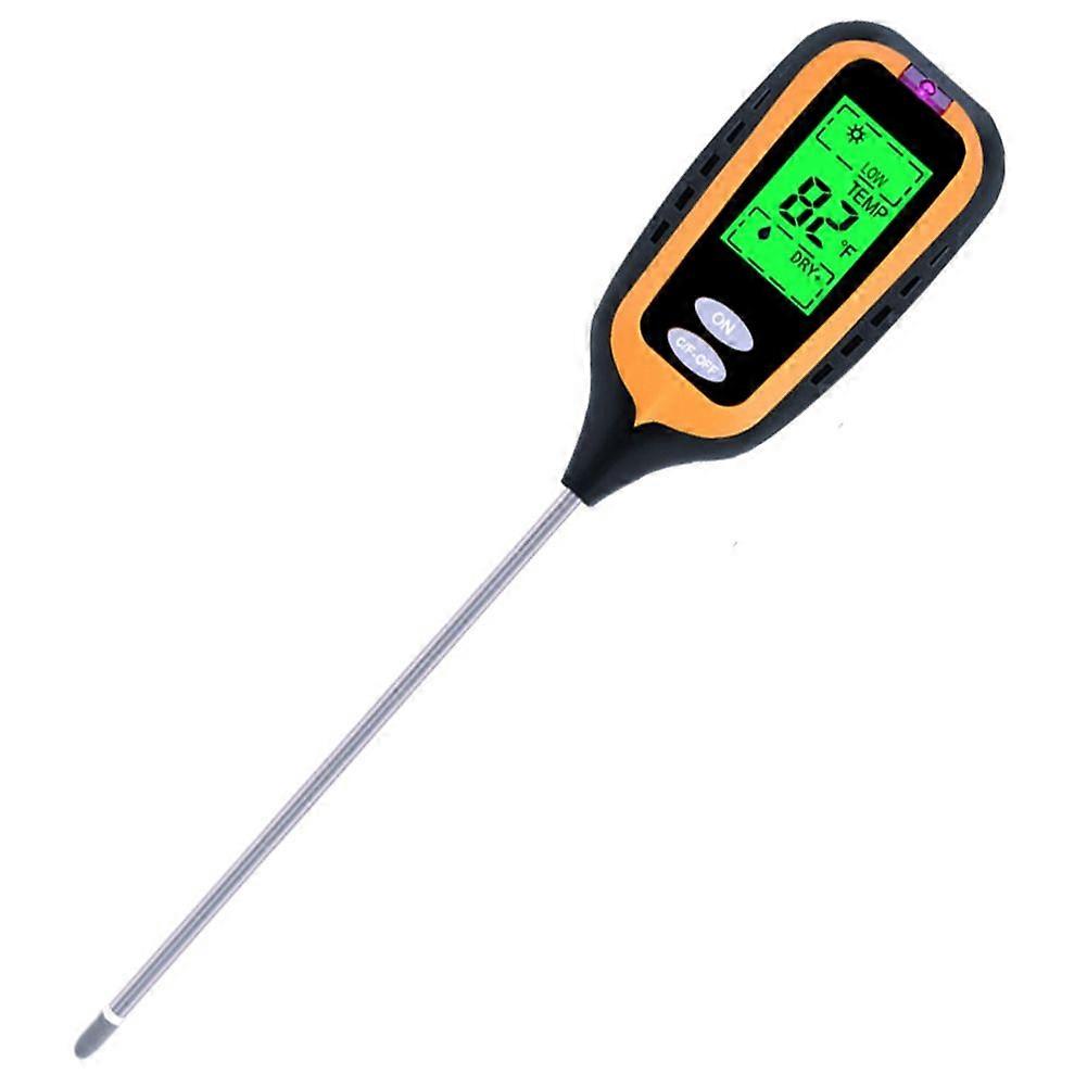 4 in 1 Potted Pot Soil Tester PH Detector Soil Moisture Sunlight Ambient Humidity Temp Tester Garde