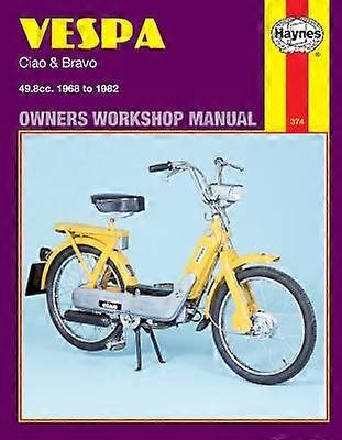 Vespa Ciao & Bravo - 49.8cc 1968 to 1982 Models