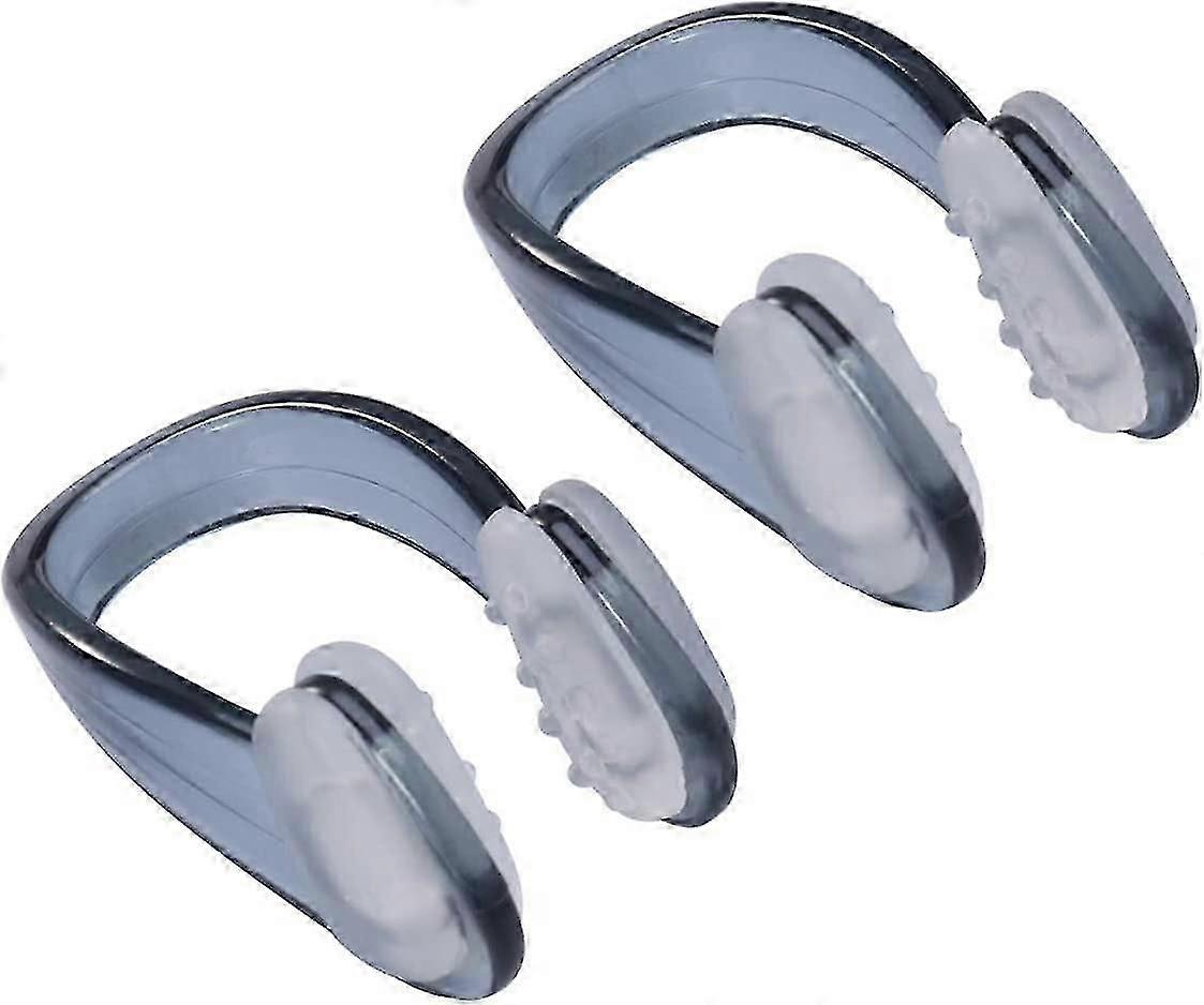 Simning Näsklämma Vuxen SimningSskydd Tillbehör Simning Tillbehör (svart)(2st)