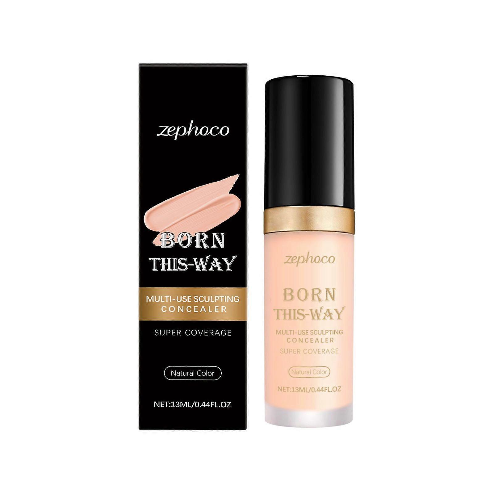 Zephoco Natural Color Moisturizing Concealer Natural And Clear Light Makeup Transparent Gloss Daily Concealer
