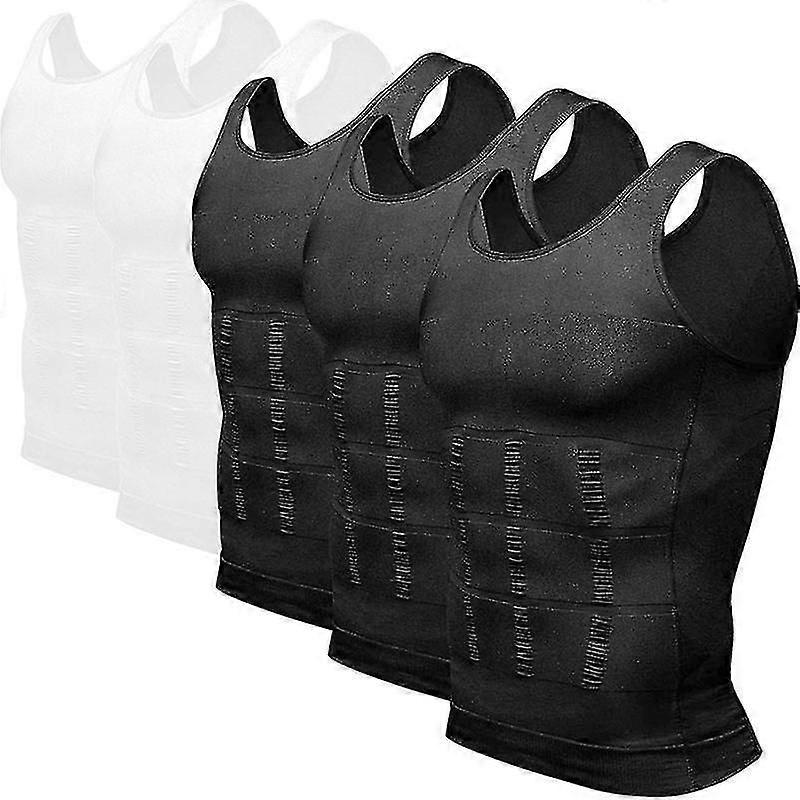 Men's Body Shaper Slimming Tummy Vest Thermal Compression Shirts Sleeveless Tank Top High Quality Dxldv
