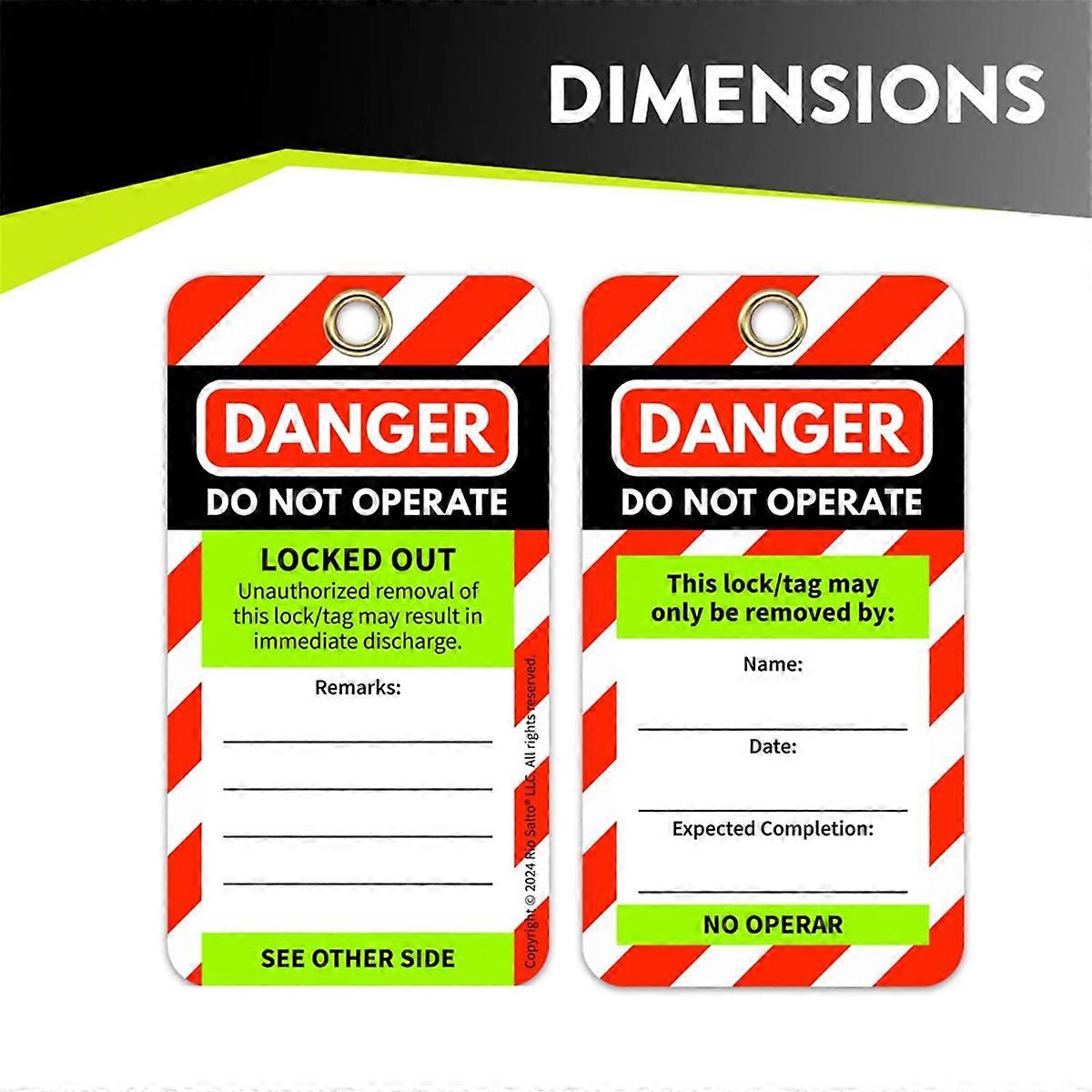 Lockout Tagout Tags and Padlocks Red Safety Tag