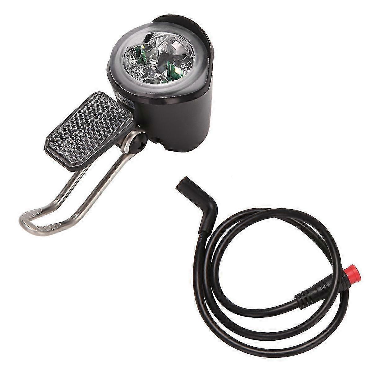 6V-60V E-Bike LED Headlight with 2-Pin Connector