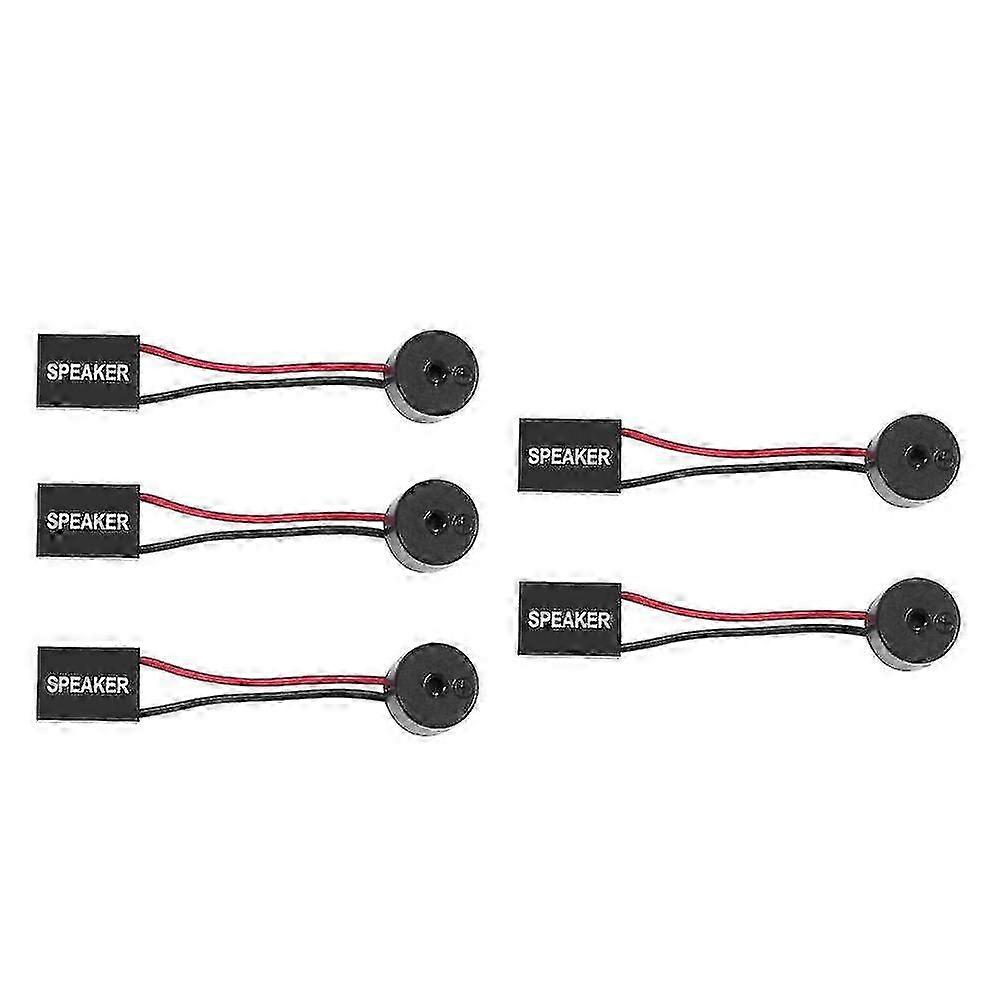 5pcs PC Computer Motherboard Buzzer for Repair (Internal Beep Speaker)