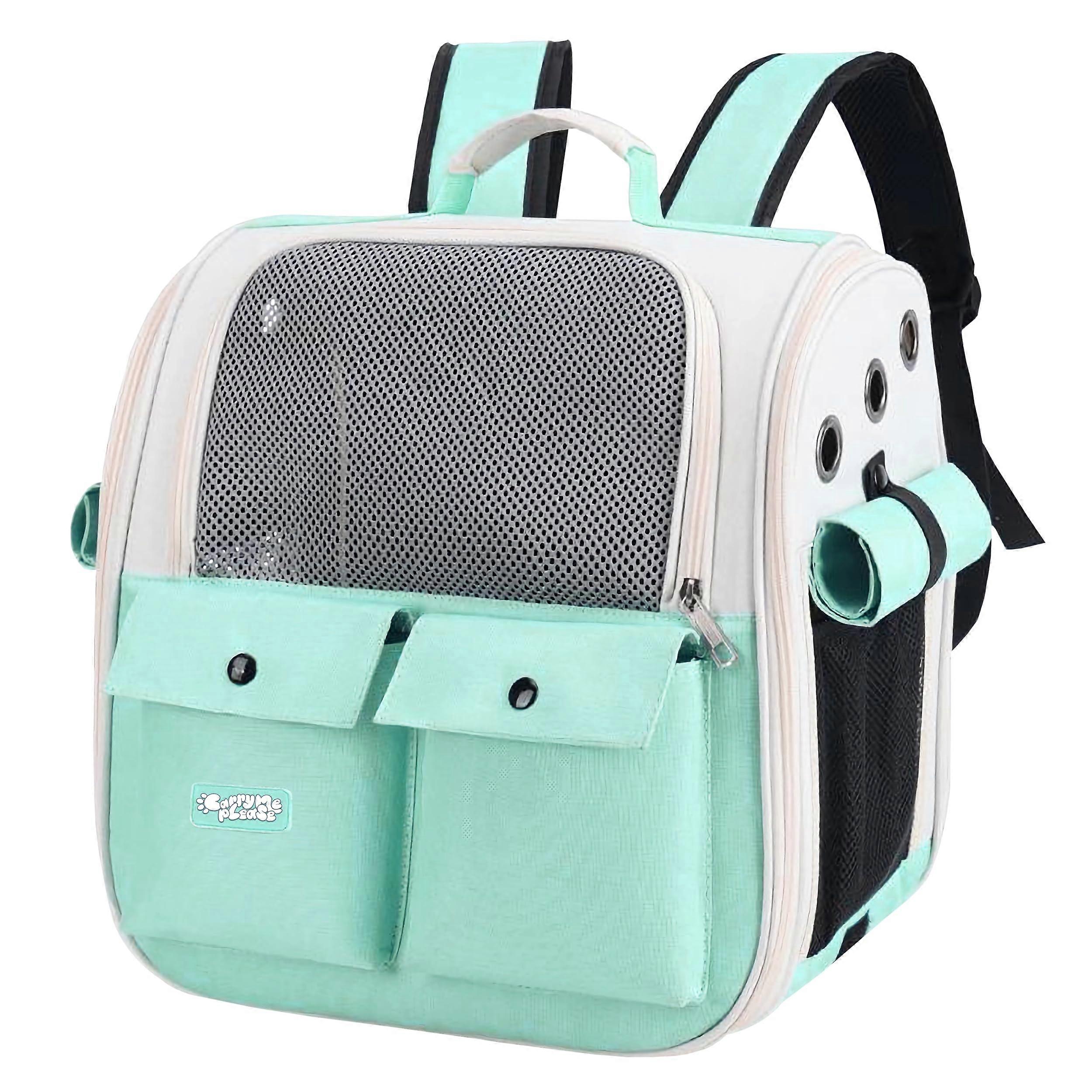 Cat Carrier Backpack Soft-Sided Breathable for Comfortable Travel Airline Friendly