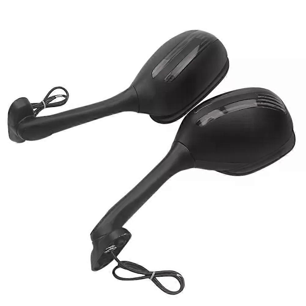 con for SUZUKI GSXR 600 750 2006-2015 /GSXR 1000 2005-2015 K5 K6 K7 K8 K9 2010 2011 Rearview Side Mirrors w/ LED Signal Light Lamp