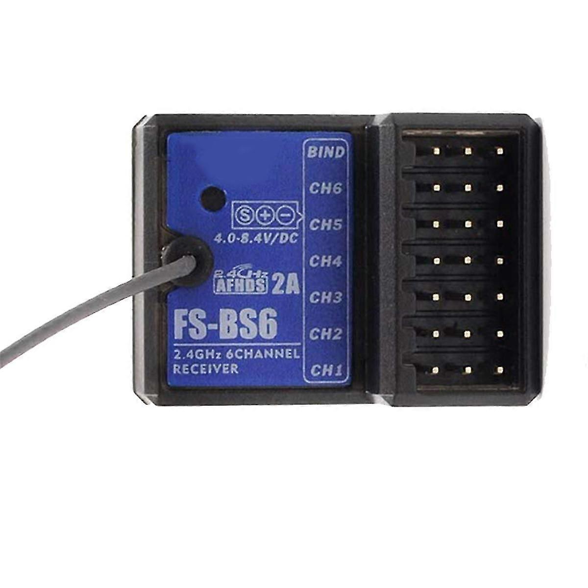 Voor - Ontvanger 2.4Ghz 6CH AFHDS2 voor -GT5 GT2E GT2G -I4X -I6 -I6X RC Auto Boot Zender