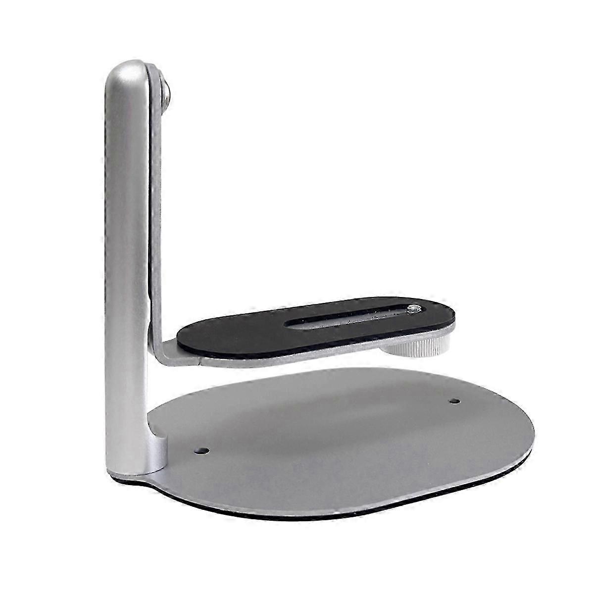 Support de projecteur réglable, base 1/4, support de bureau rotatif à 360 degrés
