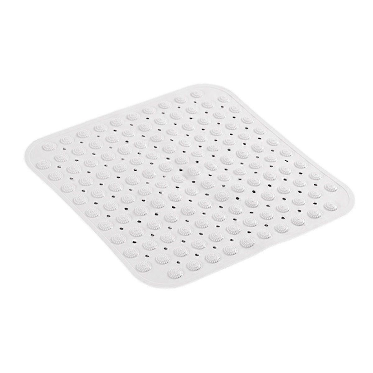 Non-Slip Shower Mat with Suction Cups, Mildew Resistant Bath Mat