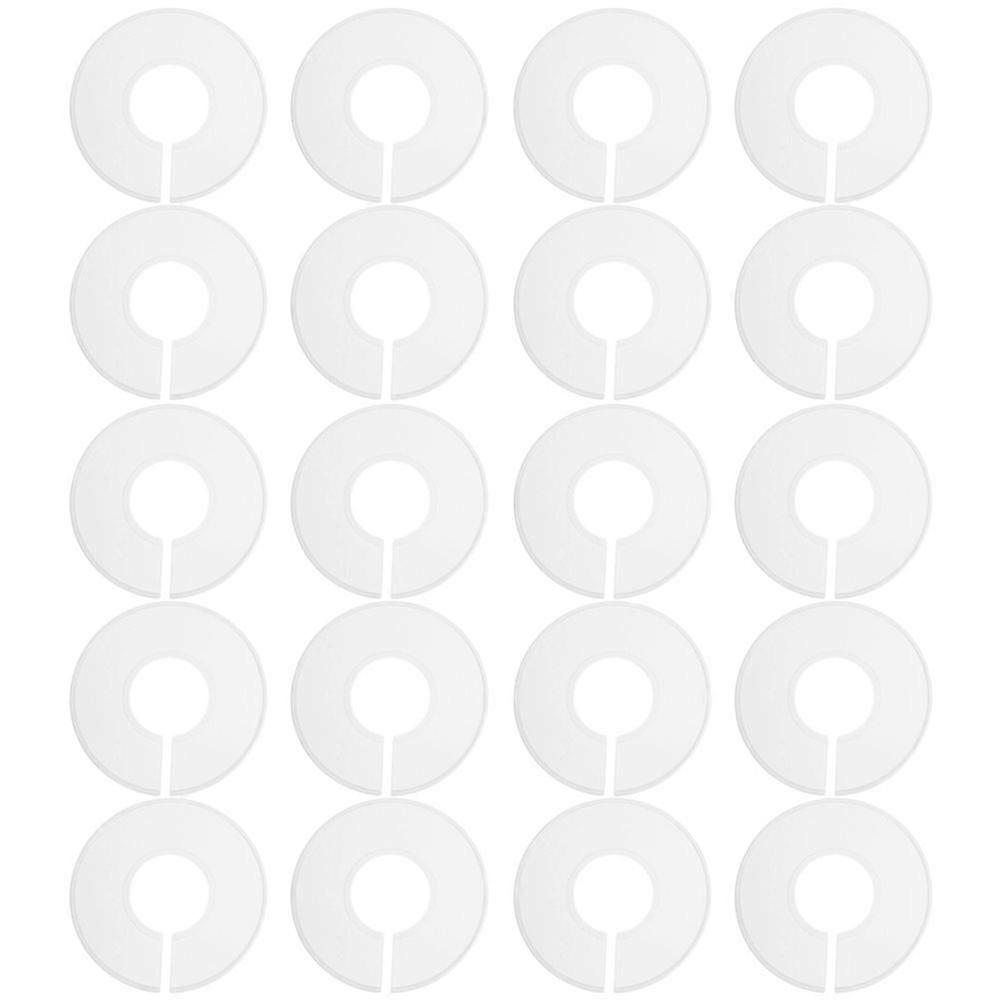 20pcs Plastic Clothing Size Circle Clothes Divider Ring Clothing Size Button