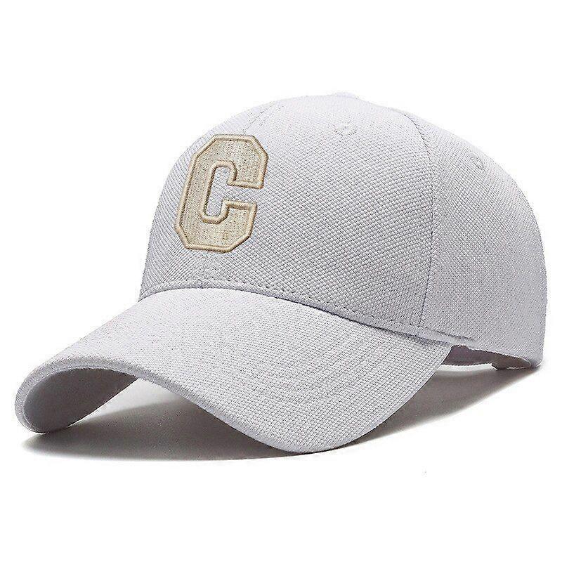 Casquette de baseball New Ins Letter C Chapeau Femmes Printemps Eté Version Coréenne Simple Mode Polyvalent Alphabet Etudiant Langue Capt Chapeaux Costume