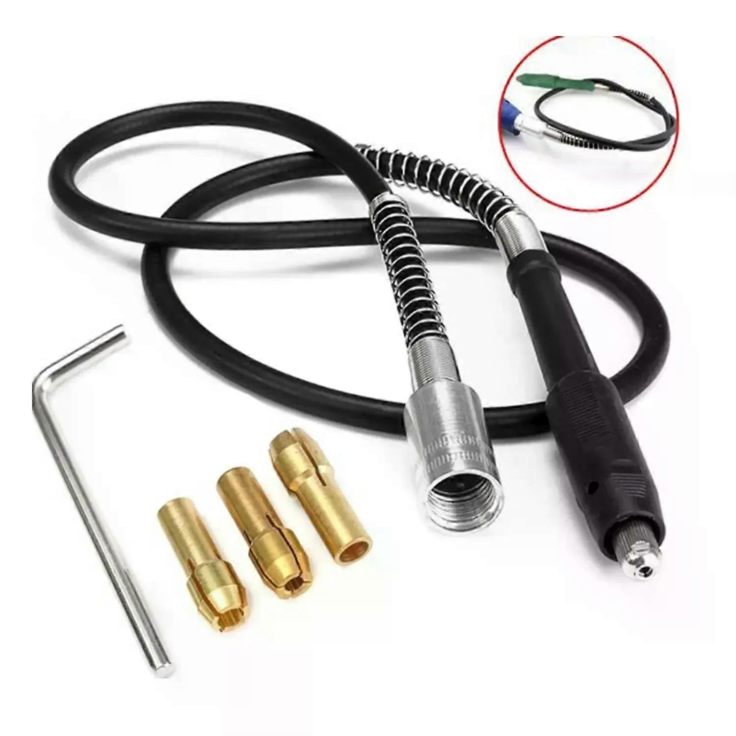 Flexible Shaft Rotary Grinder Tool - Universal Fit No Electricity Required Precision Control for Detailed Projects