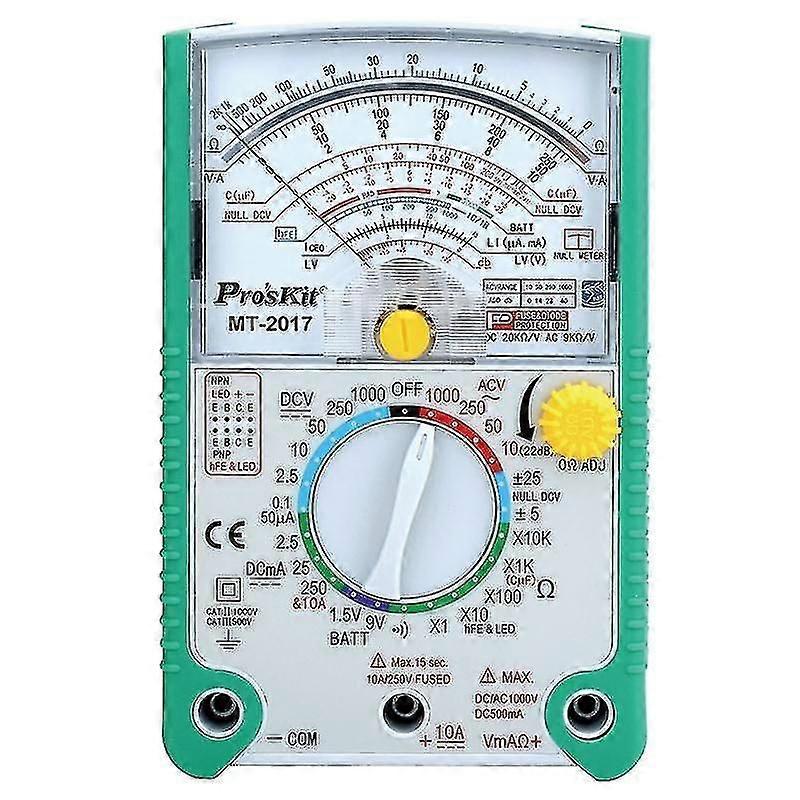 Proskit Mt-2017 Ac/dc Lcd Protective Function Analog Multimeter