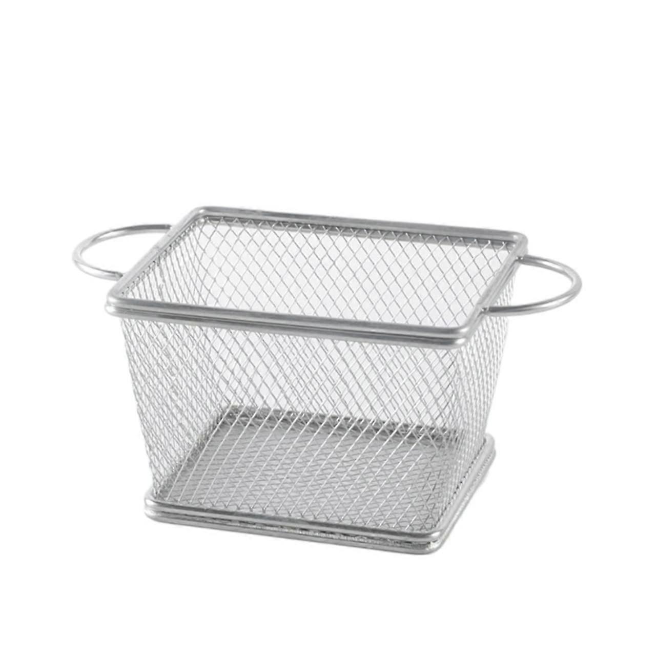 Frying Basket Stainless Steel Frying Net For French Fries, Basket Strainer, Filter Spoon (8)