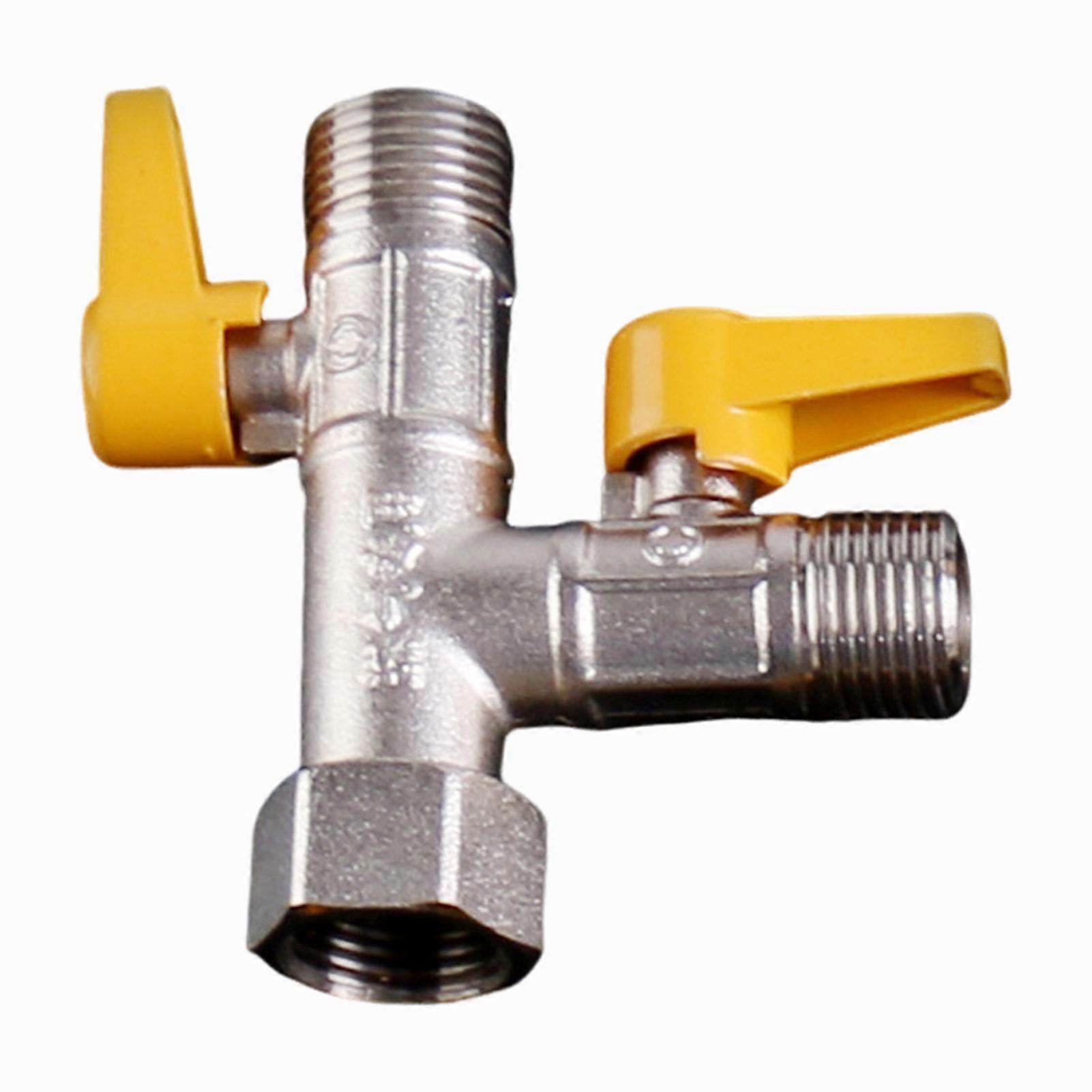 Brass RV Pump Converter Winterizing Part Double Shut-off Design Pump Converter