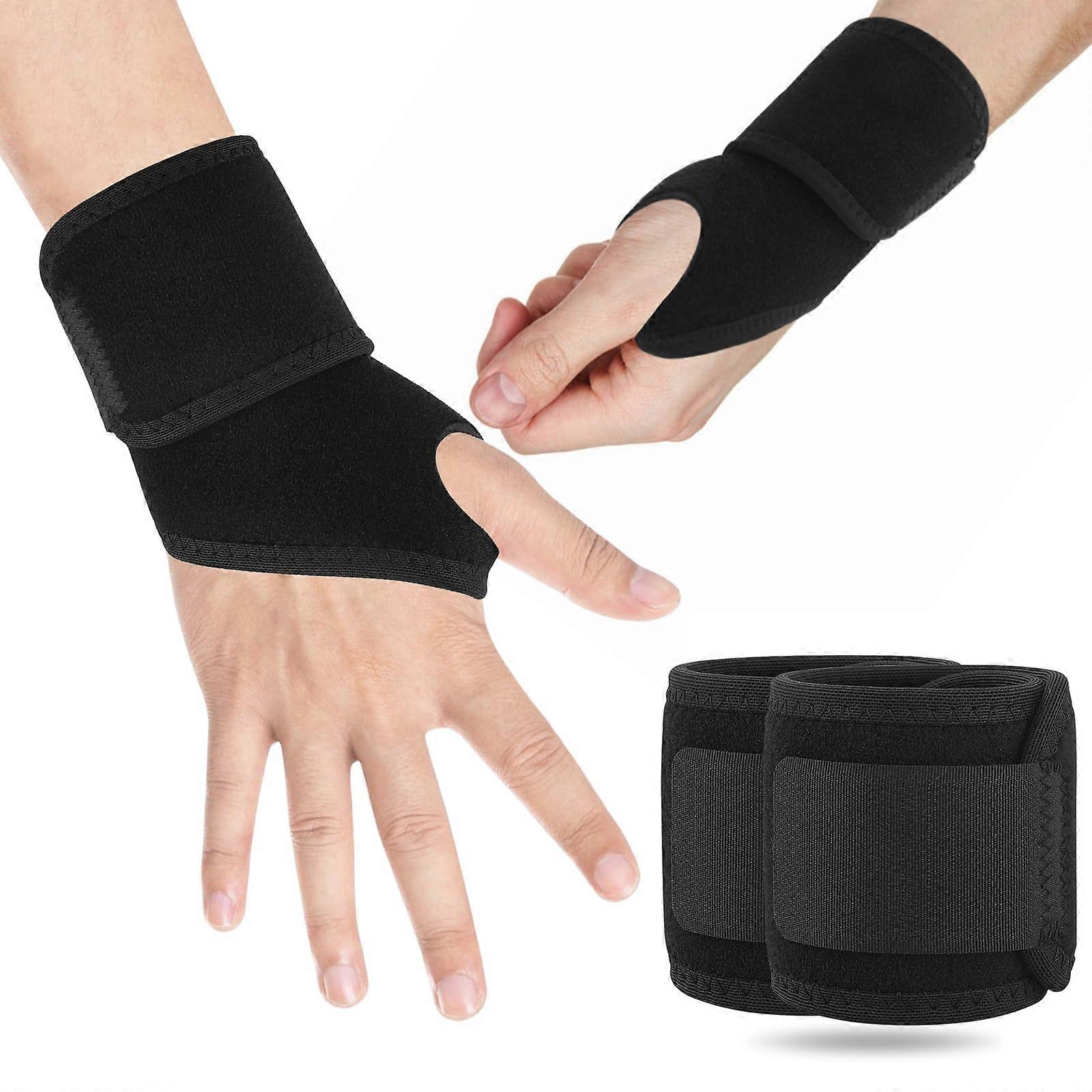 Carpal Tunnel Wrist Brace Support for Nighttime Relief, Adjustable Size for Fitness and Weightlifting, Breathable Material