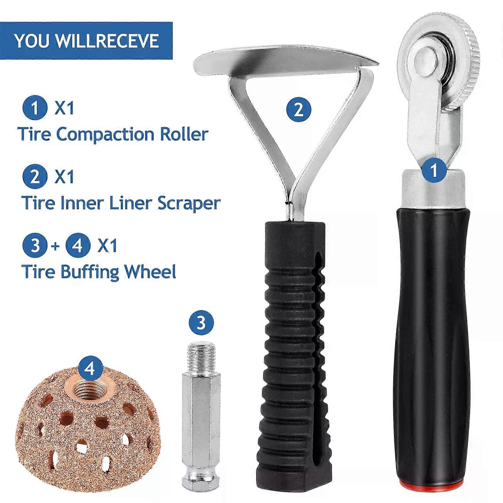 Mașină Camion Motocicletă Instrumente de reparare a anvelopelor Patch pentru anvelope Instrument de lustruire Roată de lustruire 42mm Anvelope de mare viteză Cap de șlefuire Anvelope Răzuitor de anvelope