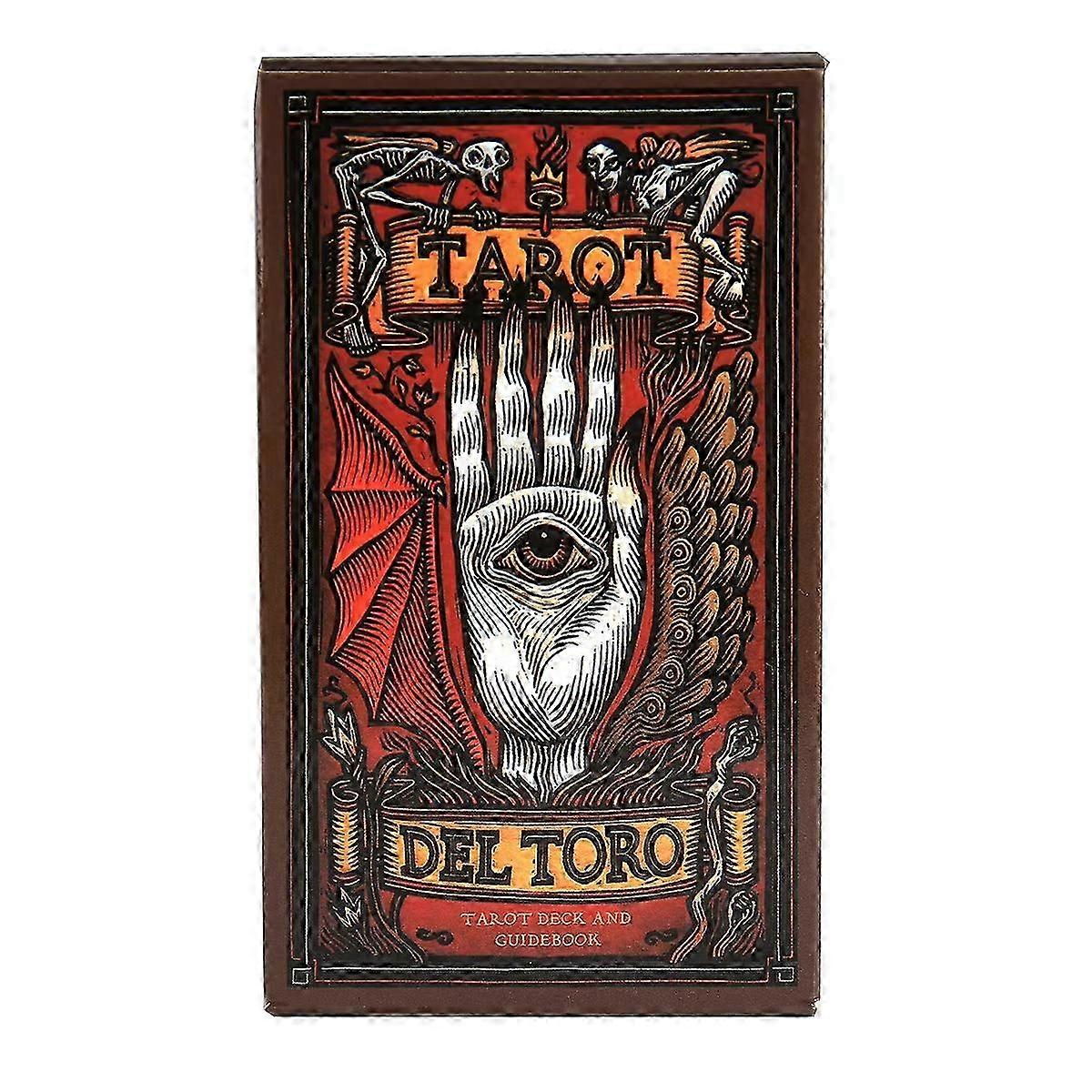 Tarot Edition Borad Playing Games Del Toro Cards A 78 Deck Oracle English Visions Divination