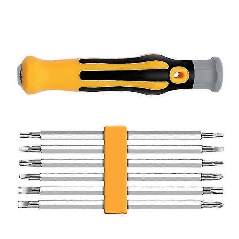 12 in 1 Multi-Function Household Screwdriver Set Screwdriver -Shaped Double Head Torx Screwdriver