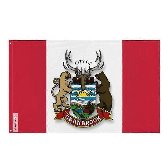 Flag - Cranbrook - 96 x 144 cm - Polyester - Double-sided print - Iron eyelets