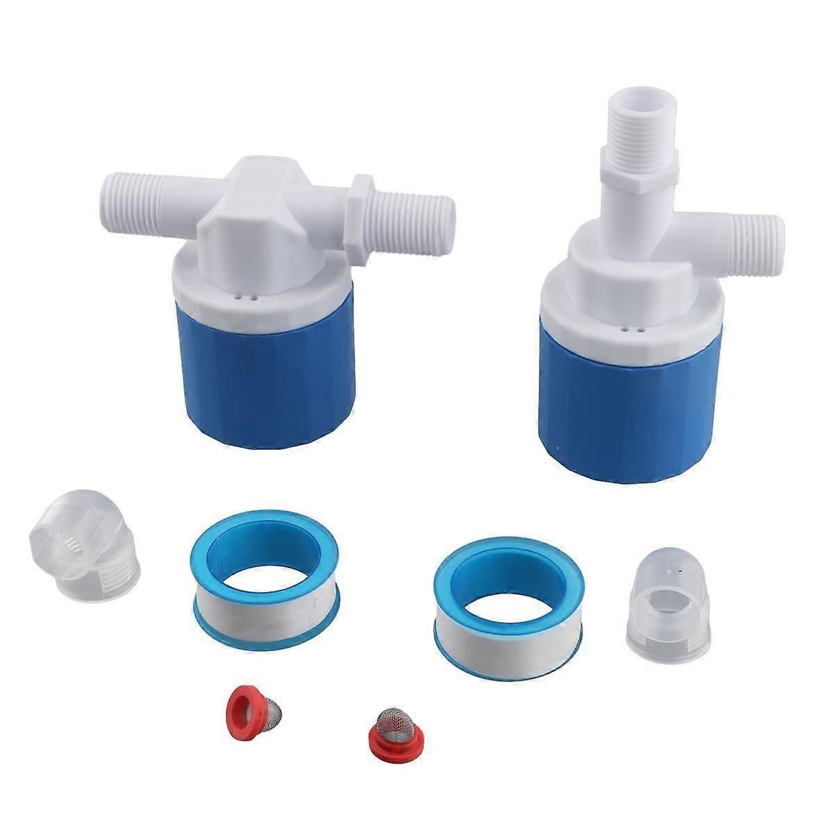 1/2Inch Water Tank Automatic Water Level Control Valve Switch Horizontal Inflow Installed Inside To