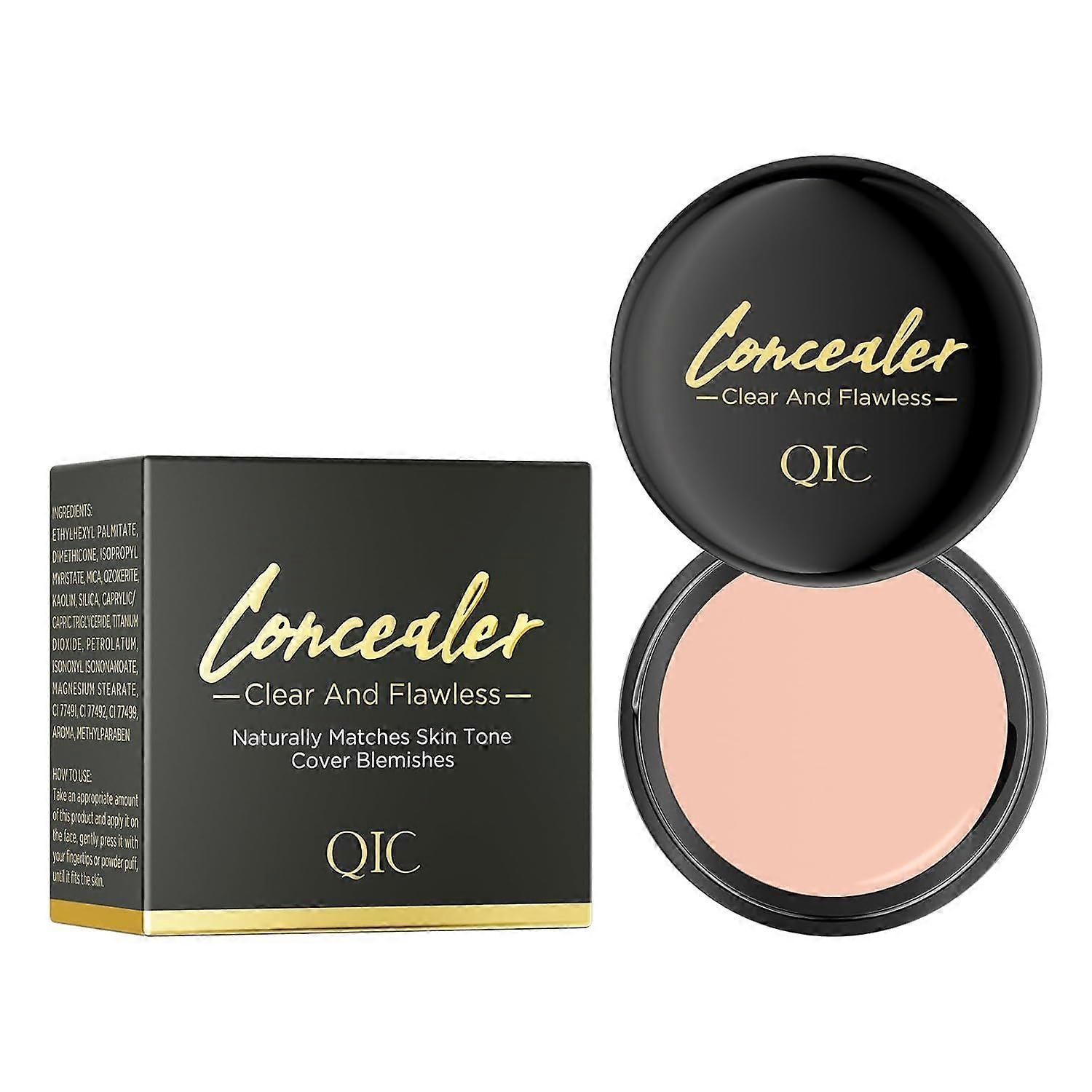Natural Color Correcting Concealer for Women, Full Coverage Concealer Makeup for Face Eye Body, Nourishing Makeup for a More Even Complexion