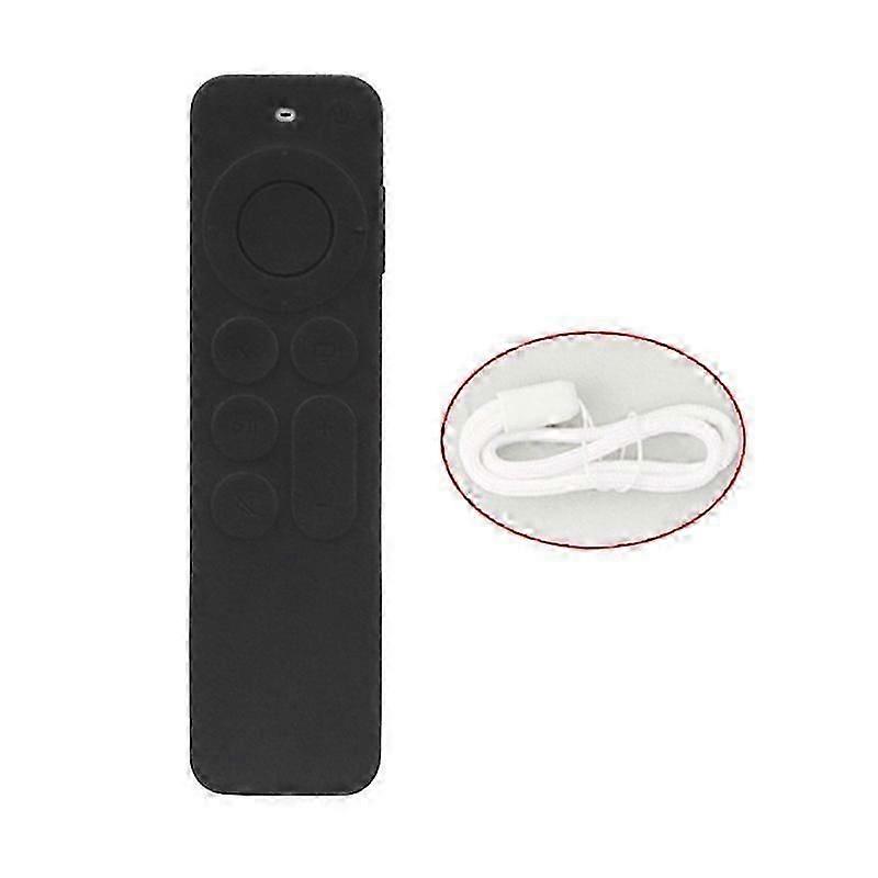 Skin-Friendly Silicone Remote Case for Apple TV 4K 6Th 2021 Remote Protector-