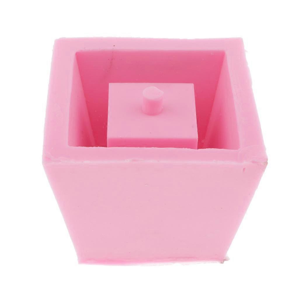 Red Silicone Box Gypsum Making Flowerpot Making