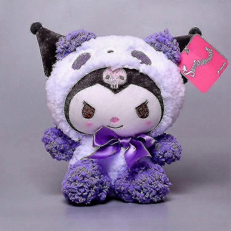 Cartoon Plush Toys Suitable for a Popular Anime Series Featuring Characters Like Kuromi, My Melody, and Cinnamoroll, 20cm Size