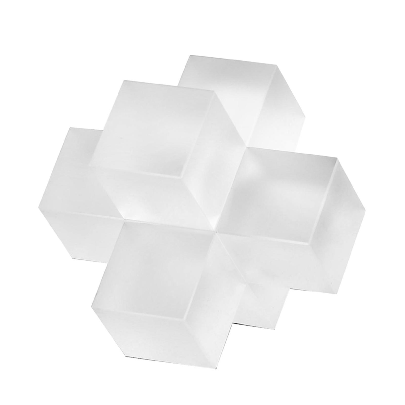 Geometric Ornaments Crystal Transparent Three-dimensional for Bedroom Tabletop