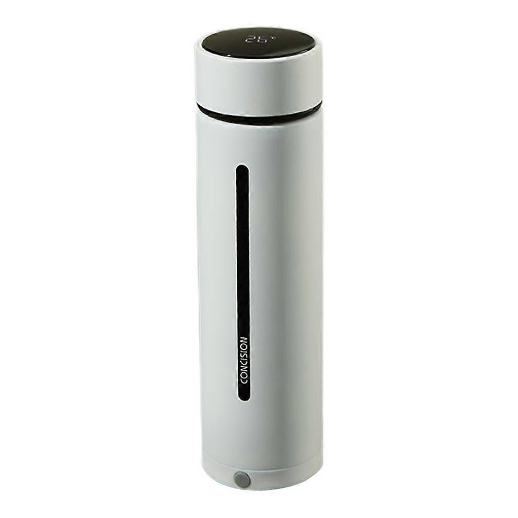 BPA-Free Flask BPA-free Leak Proof Keep Cold and Keep Warm Stainless Steel Bottle Easy to Clean Gift Durable white
