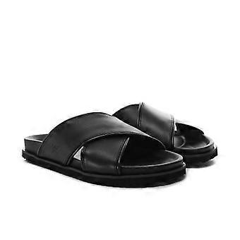 Hackett Leather Mikonos Crossover Sandals Fruugo UK