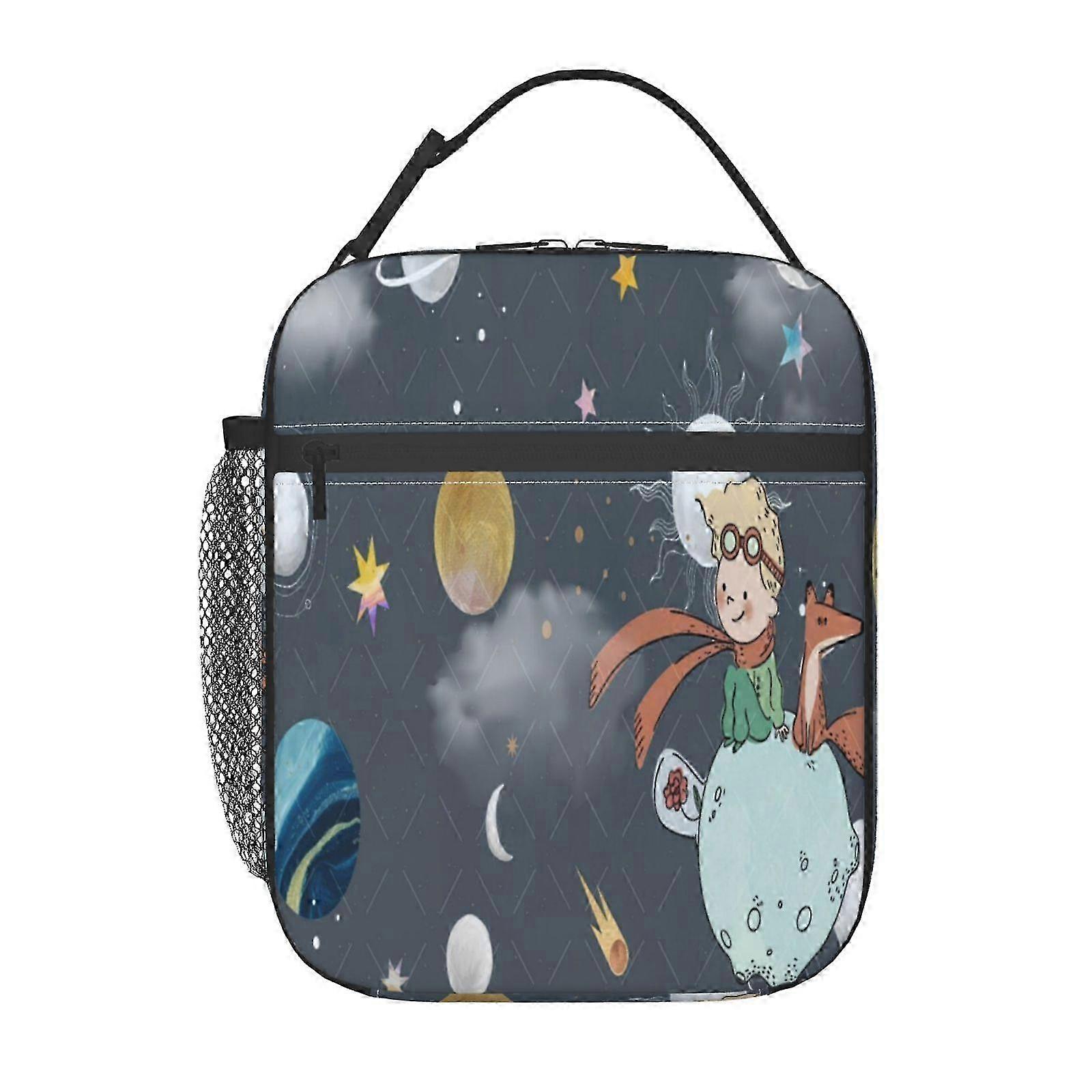2025 q68 Le Petit Prince Lunch Bag Allergy-Safe Edition, Separate Compartments to Prevent Cross-Contamination g68