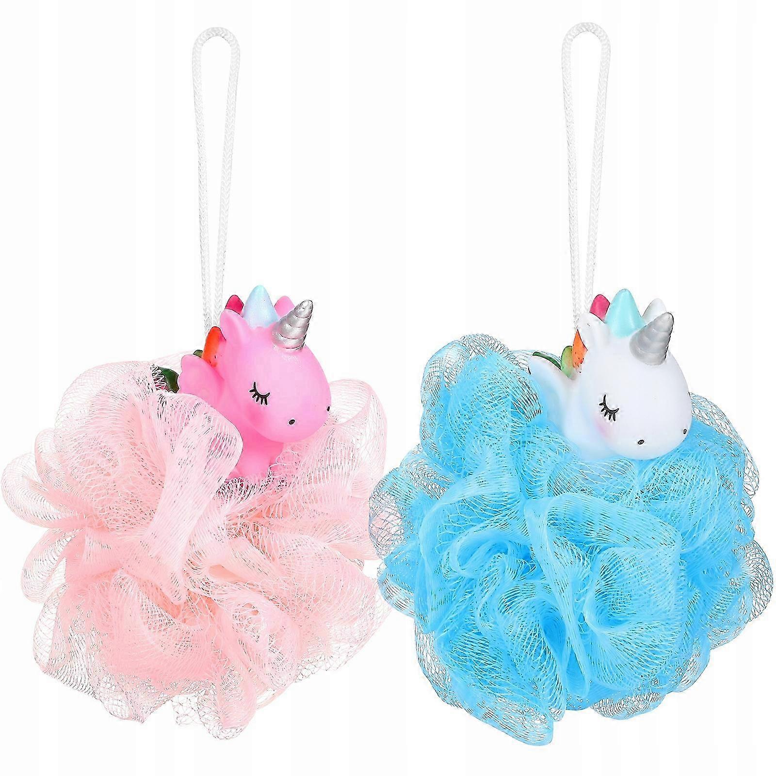 Unicorn Bath Sponge Loofa Baby Sponge 2 Pcs