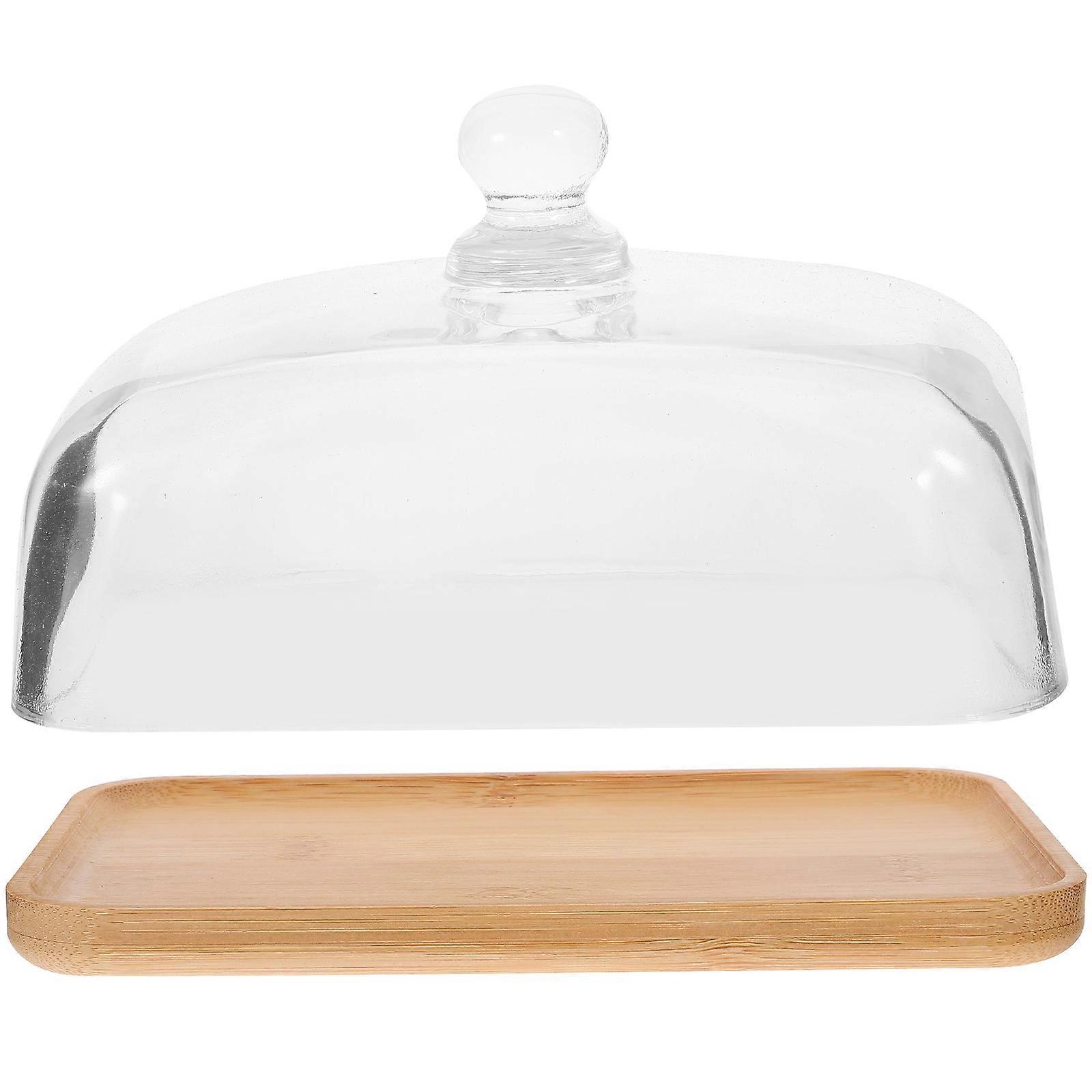 Compact Cake Storage Tray for Preserving Freshness and Flavour