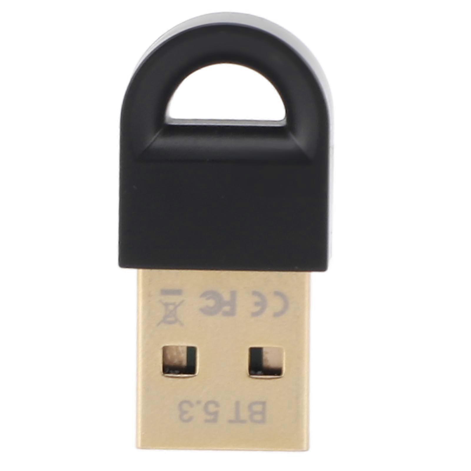 Bluetooth 5.3 USB Adapter Dongle for Windows 8.1 10 11 Wireless Keyboard Mouse Receiver