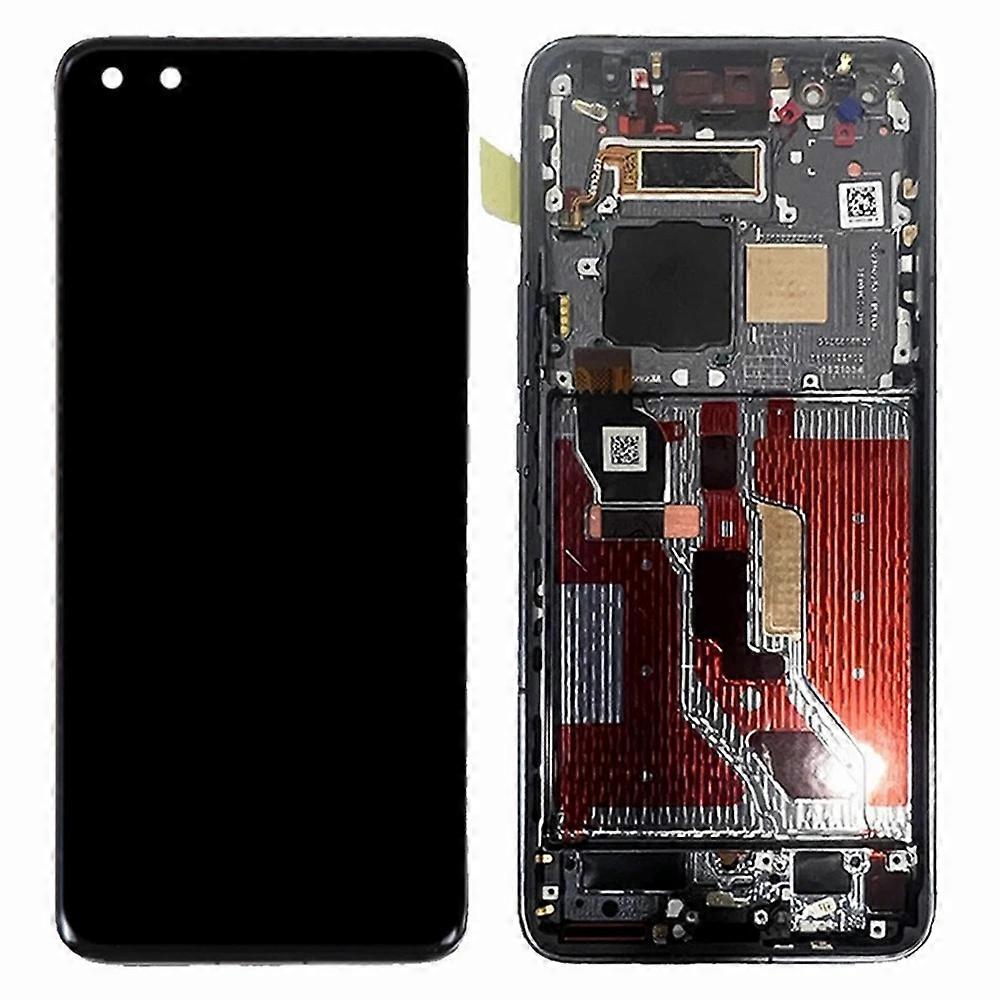 For Honor Magic5 Pro OEM Grade S OLED Screen and Digitizer Assembly + Frame (Without Logo)