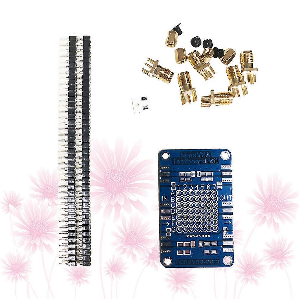 1pc Vector Network Test Board Kit for Analysis – Compact, Easy Assemble Evaluation Board with SMA Connectors for Circuit Testing